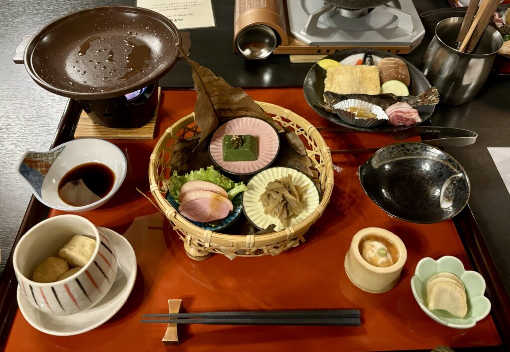 八丁の湯　食事も美味しかった！
